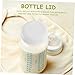 CATIEBYE 10pcs Bottle Sealing Caps Milk Bottle Replacement Caps for Leak Storage and Freshness for Travel Use Safe Material White