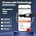FUCINMTO Rechargeable Auto Clicker for Smart Phone, Adjustable Speed Clickers for iPhone iPad Apps Tiktok, Instant Click Simulation Finger Continuous Click for Game, Live Broadcasts Likes, Lightning Deal, Social Media Tasks