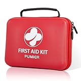 First Aid Kit - 368pcs Waterproof Compact Portable Hard...