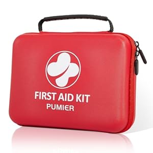 First Aid Kit – 368pcs Waterproof Compact Portable Hard Case – Ideal for Home, Car, Travel, Businesses, Hiking, Vehicle, Boat, Office, Survival – Public Must Have Emergency Kit, Camping Essentials