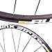 QHIYRZE 700c Road Bikes Wheelset 21mm Lightweight Aluminum Rim Quick Release Wheels Centerlock Disc Brake Wheel Set Carbon Fiber Hub for 7-11 Speed Cassette F24 R24 Holes 1680g