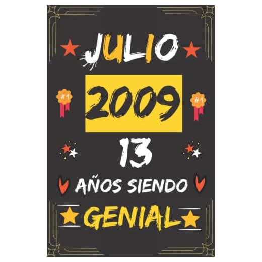 CUADERNO, JULIO 2009, 13 Años Siendo Genial: Regalo de 13 cumpleaños para mujeres y hombres, ideas de 13 cumpleaños... un cumpleaños... divertido, ... regalo de 13 cumpleaños para él/ella.