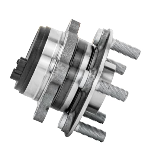 Image of Detroit Axle - FWD Rear 2pc Wheel Bearing Hubs for Ford Edge Lincoln MKX Continental Nautilus, 2 Wheel Bearing & Hubs Assembly Replacement