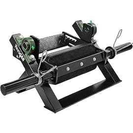 Yes4All Tib Bar – Professional Tibialis Trainer and 5 Levels Tibia Dorsi Calf Machine 600LBS with Spring Collars, Fit 2″ Weight Plates, Maximize Your Leg Workouts