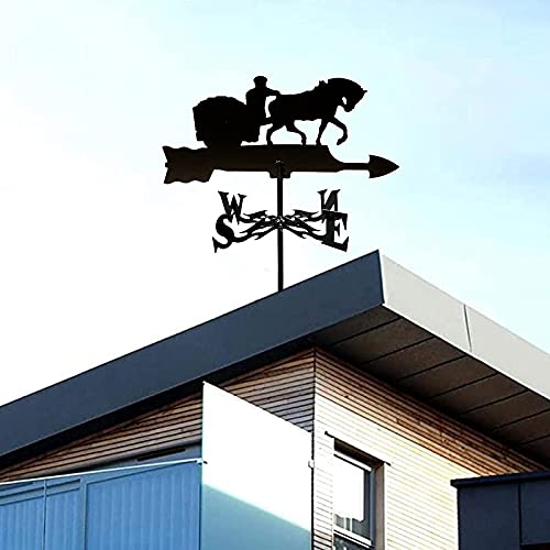 Indicateur de direction du vent en acier inoxydable pour la ferme - 5