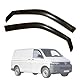Modifycar - Set mit 2 Windabweisern für Frontfenster für Auto, kompatibel mit VW T5 T6, Transporter, Caravelle, Multivan, Modelle 2003 bis 2022, 2 Stück, dunkle Rauchfarbe