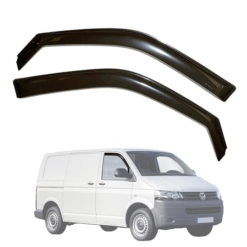 Deflettori Oscurati Per VW Transporter HEKO - Compatibile Con Volkswagen VW T6.1 2019 Deflettori Per Protezione Pioggia E Vento Per Finestrini - 11