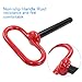 Bonsicoky Tractor Towing Hitch Pin and Clip, 1/2 x 3-5/8 Inch Trailer Gate Pin for Towing Tractor, RV, Truck, Boat, Car - Red Handle