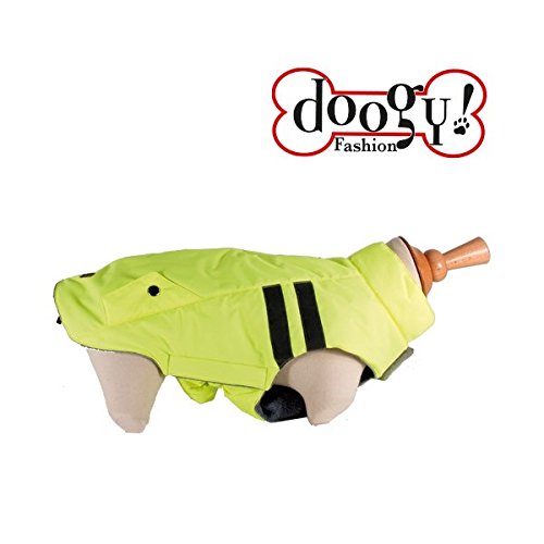 Doudoune flashy jaune T40 chaude et deperlante coupe-vent