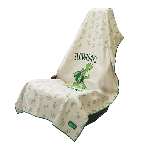 Image of Sprints Athletic Running Towel, Full-Sized, Car Seat Cover - Moisture Wicking (Slow Days Still Count)