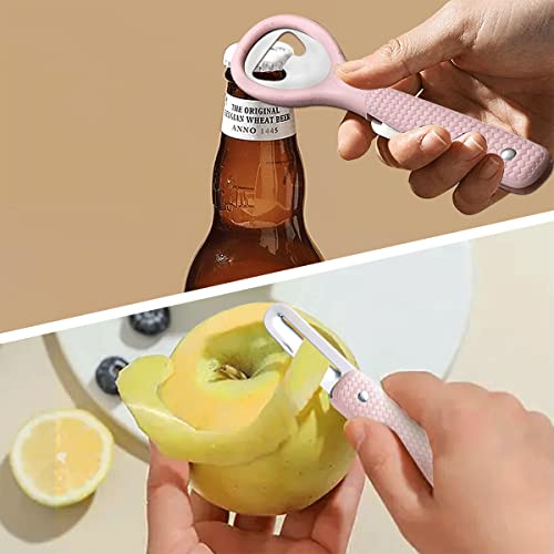 Wanbasion 5 In 1 Camping Cutting Board For Kitchen Dishwasher Safe, Plastic Cutting Board Non Slip, Plastic Cutting Board Set And Paring Knife With Kitchen Scissors Bottle Opener Peeler Serving Tray #TOP3