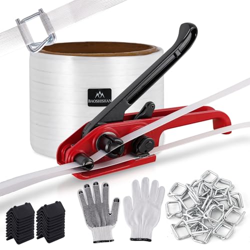 BAOSHISHAN Manuelle Umreifungsgerät Set 13–19 mm Umreifungsset...