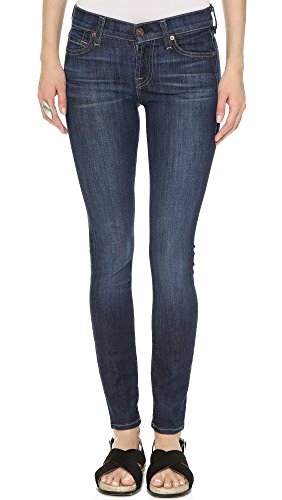 7 For All Mankind Women's Skinny Slim-Fit Jean in Nouveau New York Dark