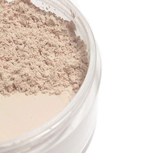 Translucent Powder Loose Setting Powder Foundation Face Powder Oil Control Makeup Cosmetic Mineral Formula Oil Control W/Puff 0.63 OZ Natural (2#)
