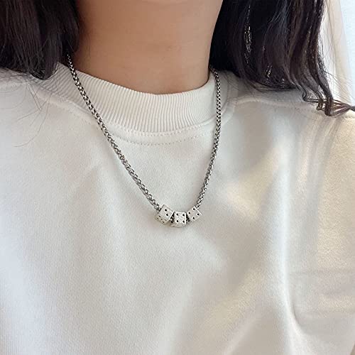 Chaîne de chandail empilé tamis pour hommes collier rétro vintage