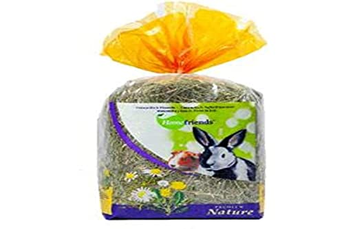 Home Friends - Heno Natural para roedores manzanilla-Diente de león 500 gr