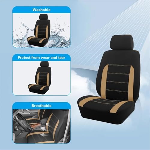 Housses de siège auto universelles et lavables pour une protection complète - 3
