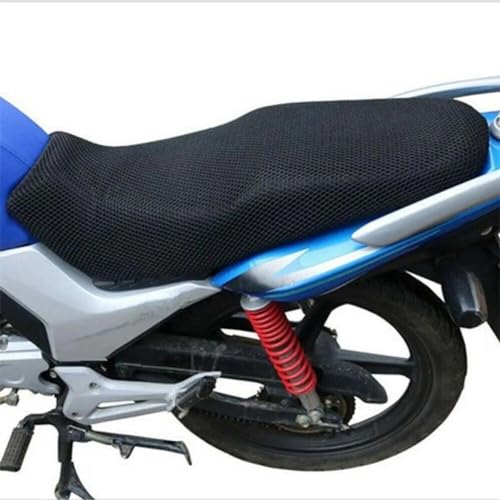 Couvre selle moto : housse de coussin filet de protection respirant - 6