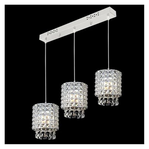 Suspension moderne en cristal contre le manque d'éclairage de table - 2