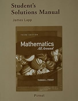Paperback Student Solutions Manual for Mathematics All Around Book