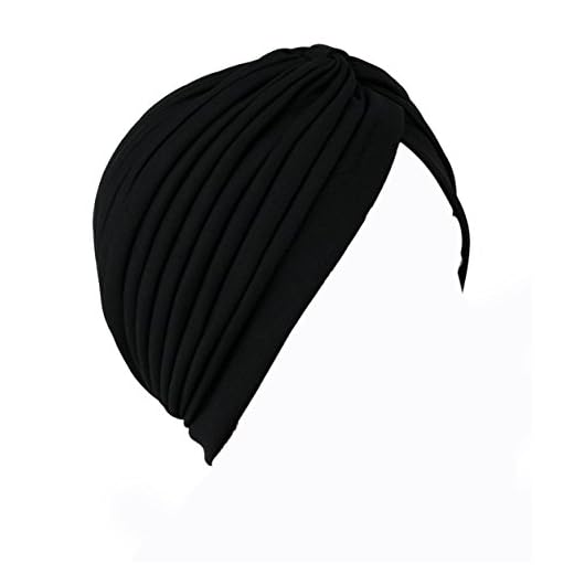 Turbante de NYfashion101, para mujer, talla única (MK5016) Negro negro Taille unique