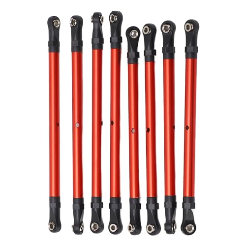 [Aspetto] Migliora l'aspetto visivo della tua auto telecomandata con questo kit di aste di collegamento. la sua struttura in lega di alluminio aggiunge un aspetto raffinato, facendo risaltare la tua auto RC.