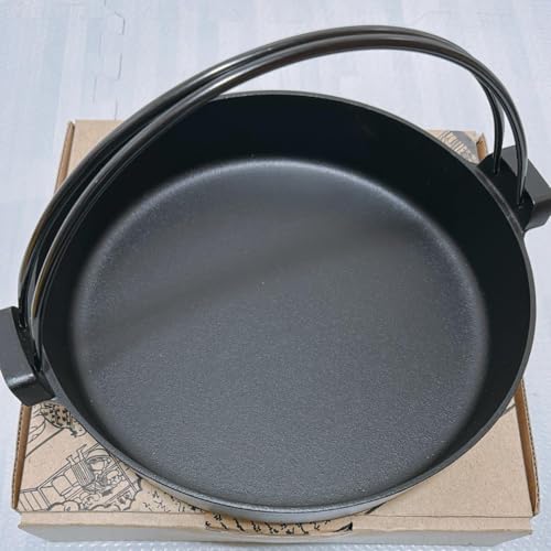 Nambu Ironware Sukiyaki Pot, 10.2 inches (26 cm), For 4 - 5 People