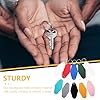DOITOOL 20pcs Backpack Labels Key Tags Workmanship Classifying Personal Items Identification Tags Suitable for Flash Drives and Suitcases Use in Left Luggage at Random Color #4