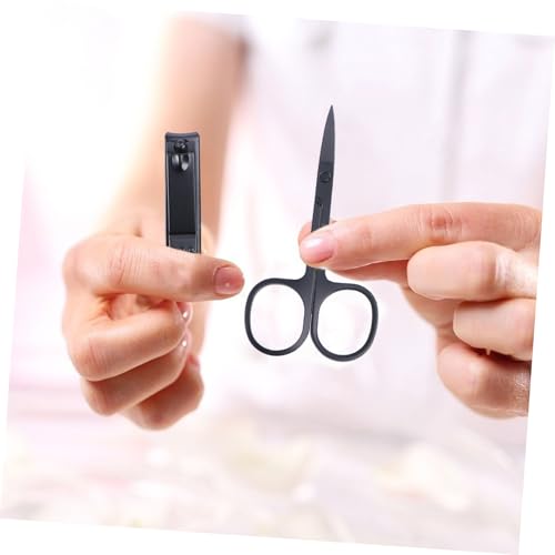 Kit de manucure en acier avec outils pour coupe-ongles ergonomiques