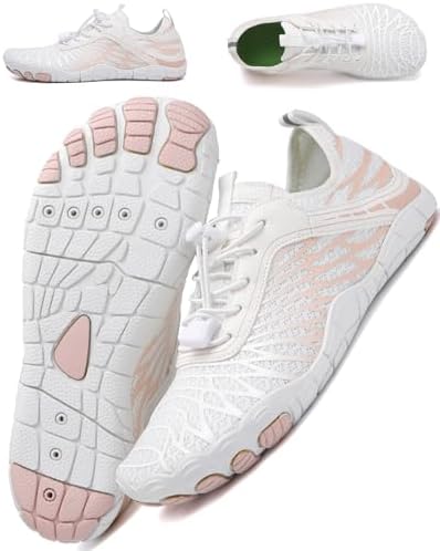 Hike Barefoot Shoes for Women & Men Breathable & Non-Slip Footwear Athletic Wide Toe Water Shoes