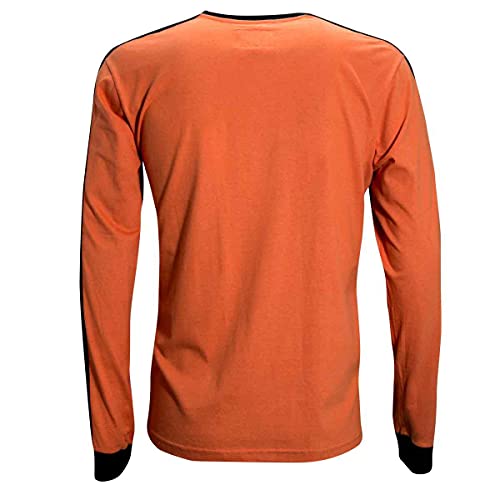 Camisa Holanda 1978 Liga Retrô Longa Laranja (M)
