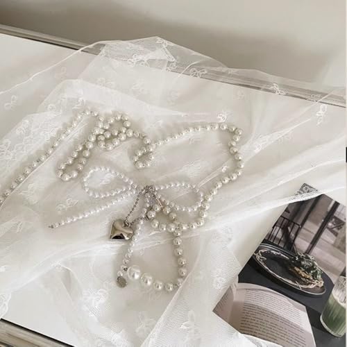 Luxury Design Decorative Jewelry Elegant Bowknot Pearl Belt3