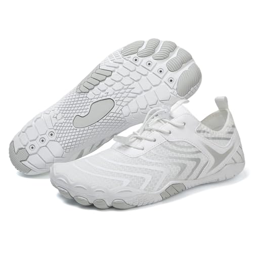 Aonegold Zapatos De Agua Hombre Escarpines Mujer Outdoor Secado Rápido Surf Calzado Para Yoga Playa Natación Transpirable Ligeras Zapatos Descalzos 819 Blanco,38eu Aonegold Zapatos De Agua Hombre Escarpines Mujer Outdoor Secado Rápido Surf Calzado Para Yoga Playa Natación Transpirable Ligeras Zapatos Descalzos 819 Blanco,38eu