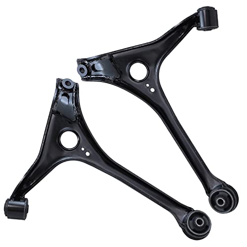 Image of Detroit Axle - 3.0L Front End Kit for 1998-2007 Taurus Mercury Sable 2 Lower Control Arms 2 Lower Ball Joints 4 Inner Outer Tie Rods 1999 2000 2001 2002 2003 2004 2005 2006 Replacement - 8pc Set