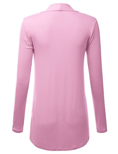 Image of LALABEE Women's Draped Open-Front Long Sleeve Light Weight Cardigan (S~3XL)