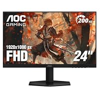AOC 24" Gaming Monitor FHD 200Hz IPS NVIDIA G-SYNC Compatible 0.3ms AOC 24" Gaming Monitor FHD 200Hz IPS NVIDIA G-SYNC Compatible 0.3ms