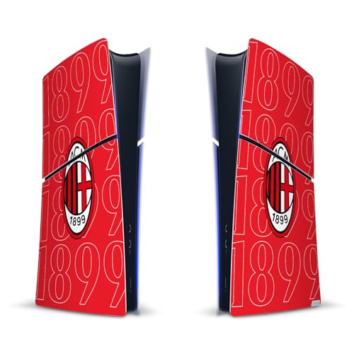 Autocollant vinyle AC Milan PS5 Slim Digital peau de jeu console Sony