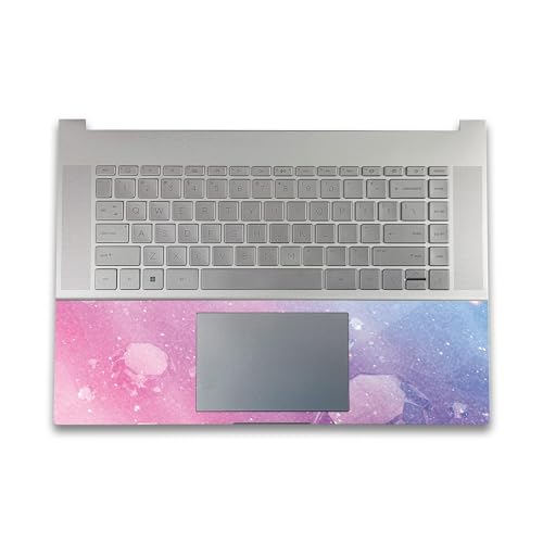 Image of Glossy Glitter Gaming Skin Compatible with HP Envy x360 16 inch (2023) - Pink Diamond - Premium 3M Vinyl Protective Wrap Decal Cover - Easy to Apply | Crafted in The USA by MightySkins
