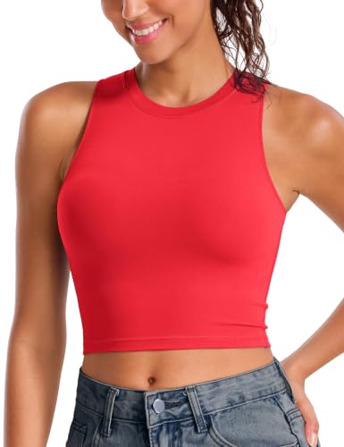 Image of Natural Feelings Nudi Sports Bras for Women Removable Padded Yoga Tank Tops Sleeveless Fitness Workout Crop Tops