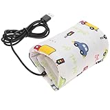 TOYANDONA USB Flaschenwärmer Tasche für Unterwegs Tragbarer Muttermilchwärmer aus Isolierendem...
