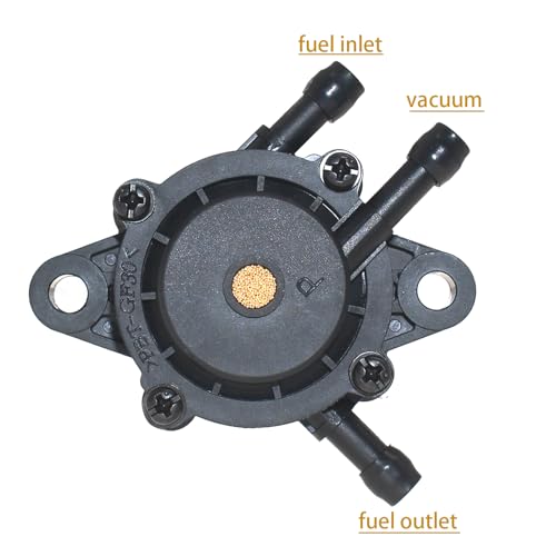 Fuel Pump 808656 For l130 l120 1118 l111 CV22S CV25 CV750 CV740 CV730 CH18 CH20 CH25 FH500V 2439316S Compatible With BS Kohler kawasaki 17-25HP Engine Fuel Pump