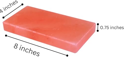 Miniatura 2 de Azulejos de sal del Himalaya 8x4x0.75 paquete de 10  Ladrillos de sal del Himalaya  Ladrillos de sal rosa del Himalaya para el hogar  Azulejos de