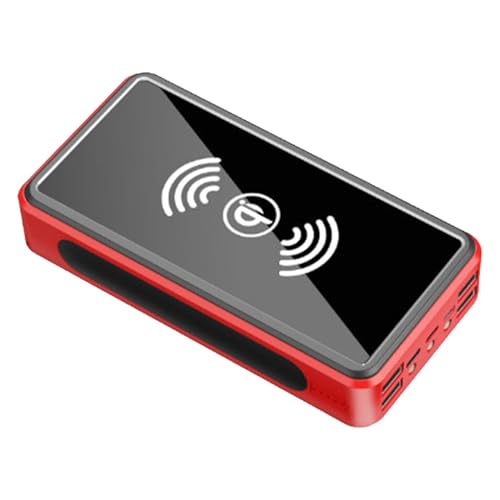Banco de energía Solar de 30000mAh | Cargador Solar portátil con Linterna LED, Paquete de batería de Alta Capacidad Impermeable para Acampar al Aire Libre, Senderismo, Cargador de Emergencia d