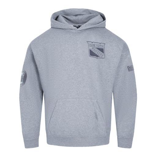 Sudadera NHL Pro Standard gris que soluciona el frío con estilo urbano S