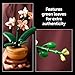 LEGO Botanicals Mini Orchid Building Set - Artificial, for Home Decor, Adults Ages 18+ - Gift for Birthdays - Indoor Plant Decorations for Table, Desk, Office - 10343