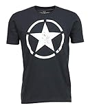 Alpha Industries Herren Star T T-Shirt, Schwarz (Black 03), Small