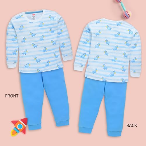 Image of LuvLap Baby-Boys F /S Boys T-Shirt & Pyjama CoSet