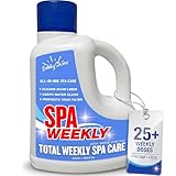5-in-1 Weekly Hot Tub Chemicals, Spa Chemicals for Hot Tub, Clarifier, Cleaner & Conditioner for Spas & Inflatable Tubs, 3 L – BubbyShine