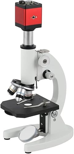 Microscope Accessories Kit 40X 100X 400X 64X160X 640X Biological Monocular Microscopio Microscope Slides (Color : 14MP HDMI VGA)