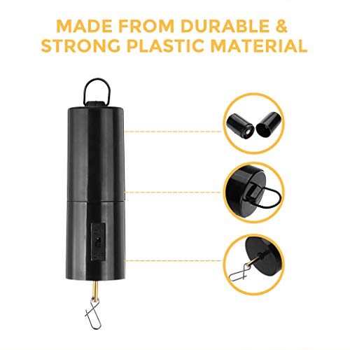 Loviver Motor giratório para pendurar para enfeite giratório de vento – Bateria não incluída